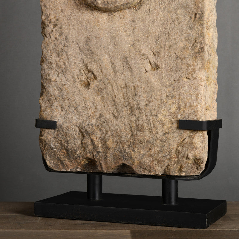 LARGE ICONIC STELE WITH EYEBROWS