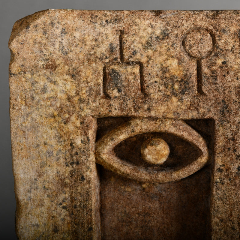 SMALL ICONIC STELE WITH IDEOGRAMS